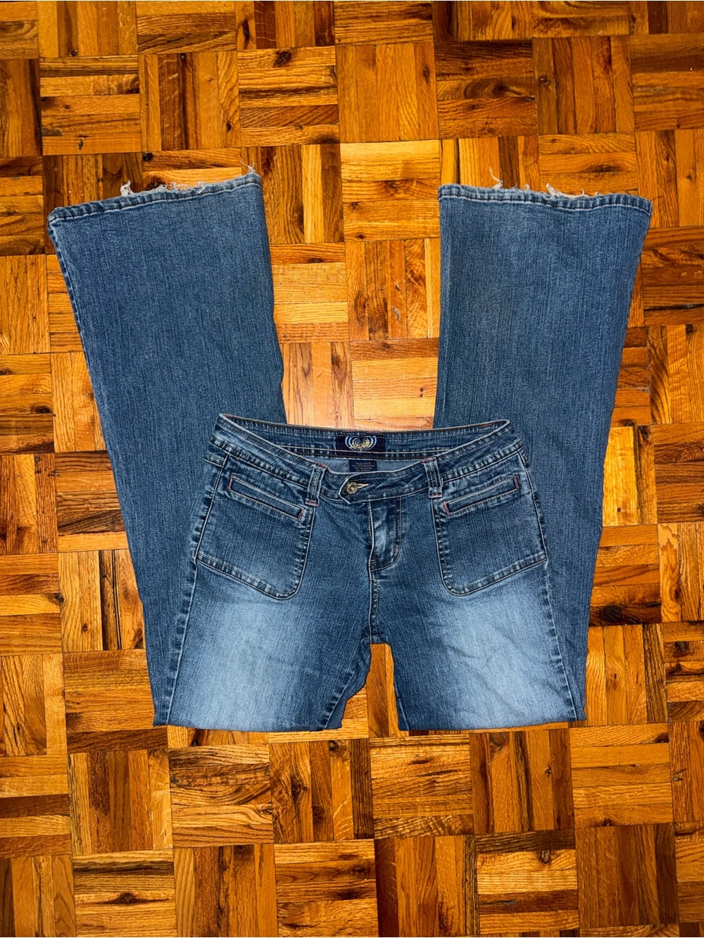 Angels Low Rise Flare Jean
